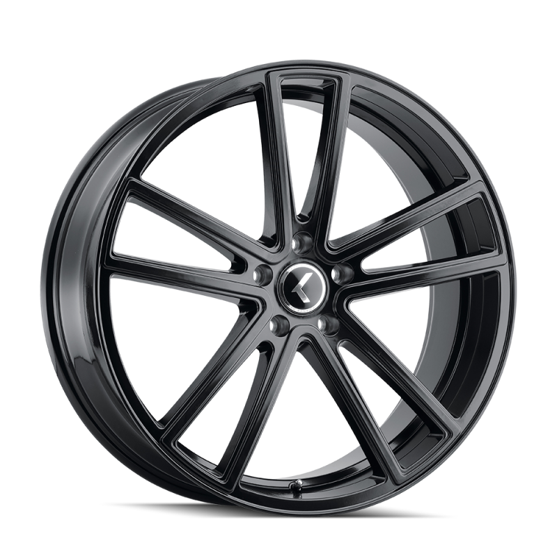 Picture of Kraze KR190 Lusso 22x8.5 / 5x112 BP / 38mm Offset / 66.56mm Hub Gloss Black Wheel