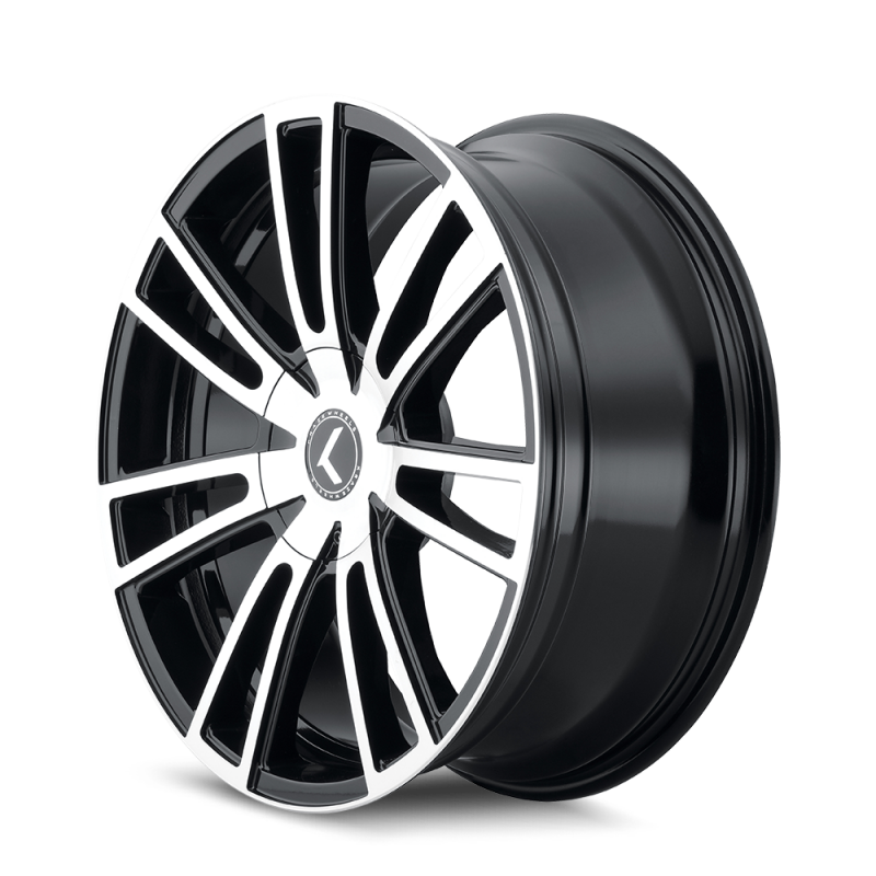 Picture of Kraze KR183 Spectra 20x8.5 / 5x108/114.3 BP / 38mm Offset / 72.62mm Hub Gloss Black Machined Wheel