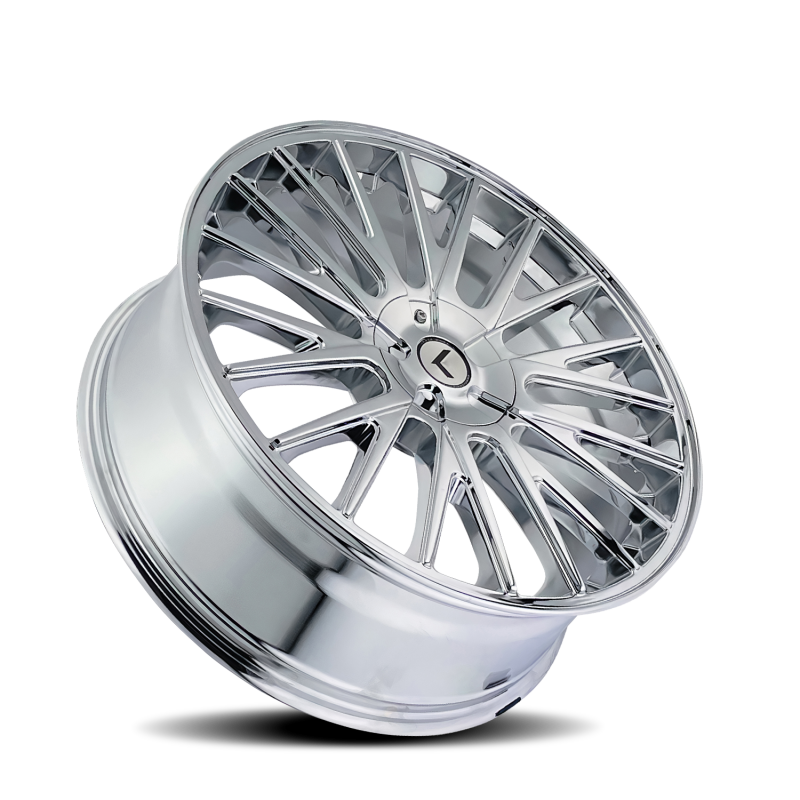 Picture of Kraze KR185 Double Down 20x8.5 / 5x108/114.3 BP / 38mm Offset / 73mm Hub Chrome Wheel
