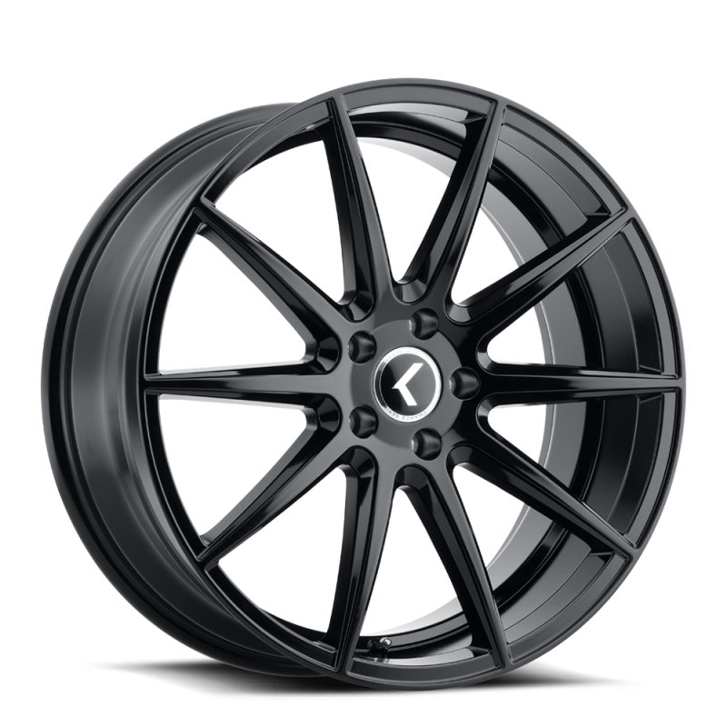 Picture of Kraze KR194 Cosmos 20x8.5 / 5x108 BP / 38mm Offset / 63.5mm Hub Gloss Black Wheel