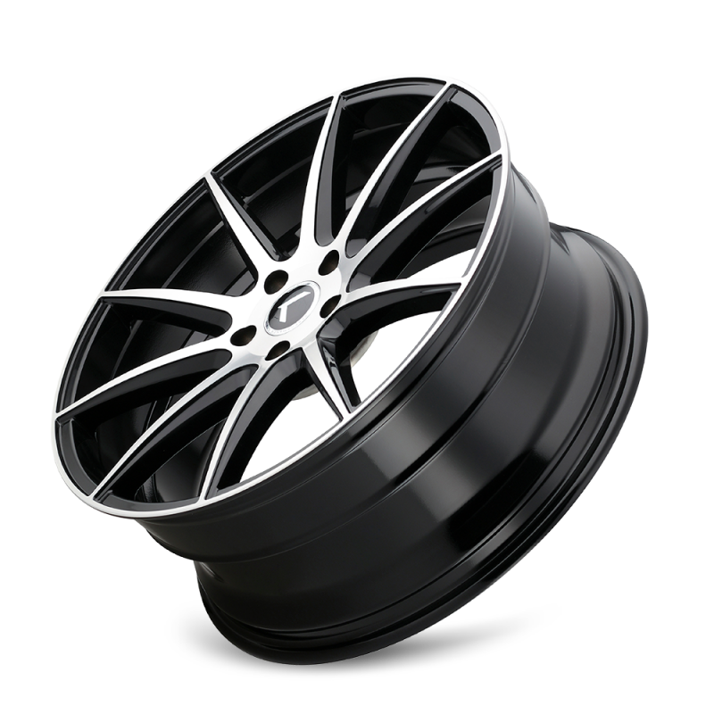 Picture of Kraze KR194 Cosmos 20x8.5 / 5x114.3 BP / 38mm Offset / 72.62mm Hub Gloss Black Machined Wheel