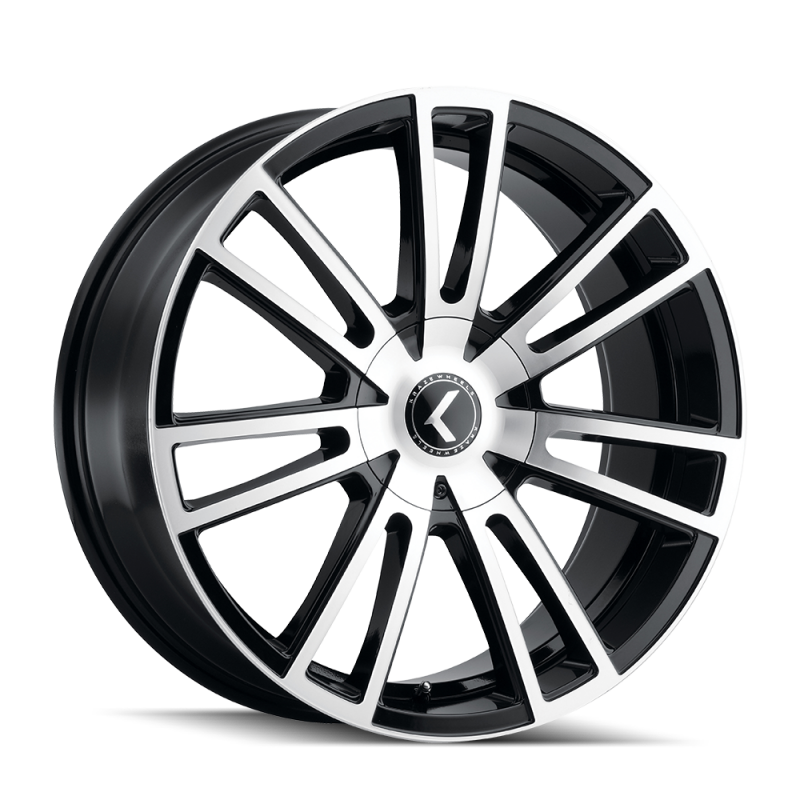 Picture of Kraze KR183 Spectra 18x8 / 5x110/127 BP / 40mm Offset / 72.62mm Hub Gloss Black Machined Wheel