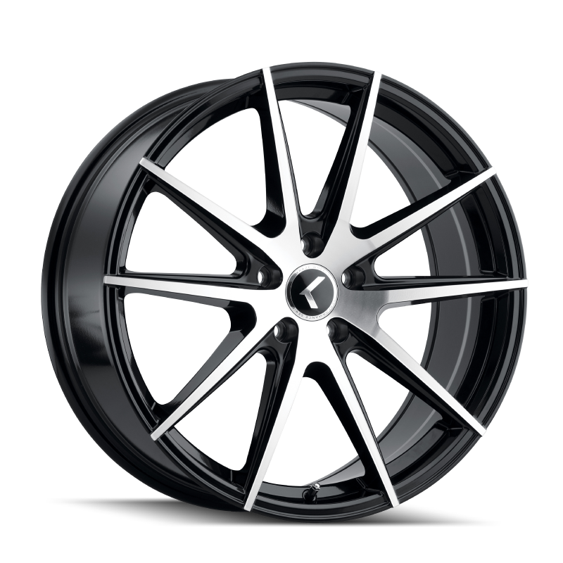 Picture of Kraze KR193 Turismo 17x8 / 5x108 BP / 38mm Offset / 63.5mm Hub Gloss Black Wheel