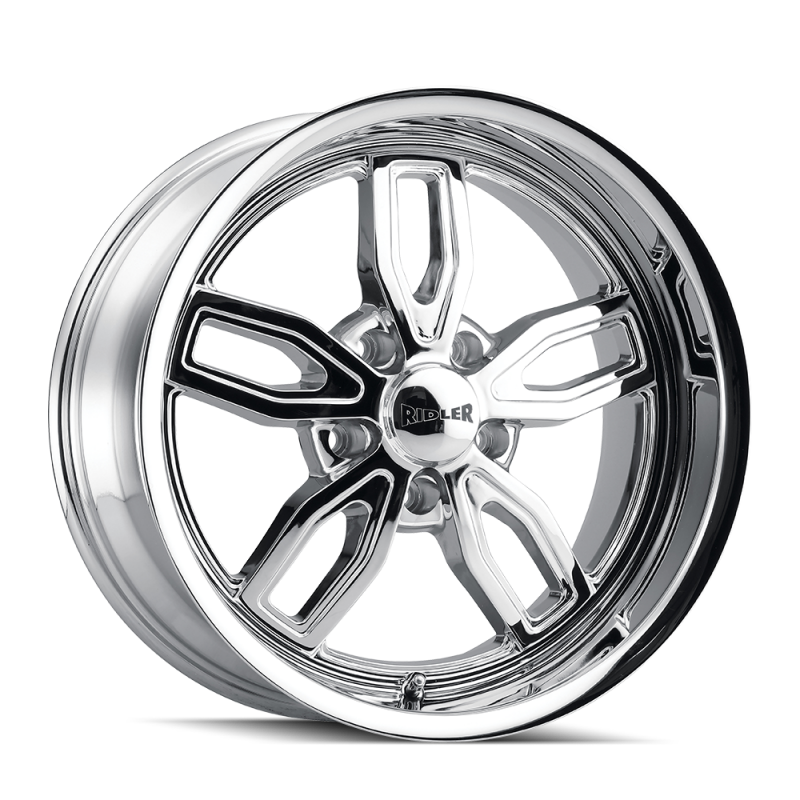 Picture of Ridler 608 20x10 / 5x114.3 BP / 0mm Offset / 72.62mm Hub Chrome Wheel