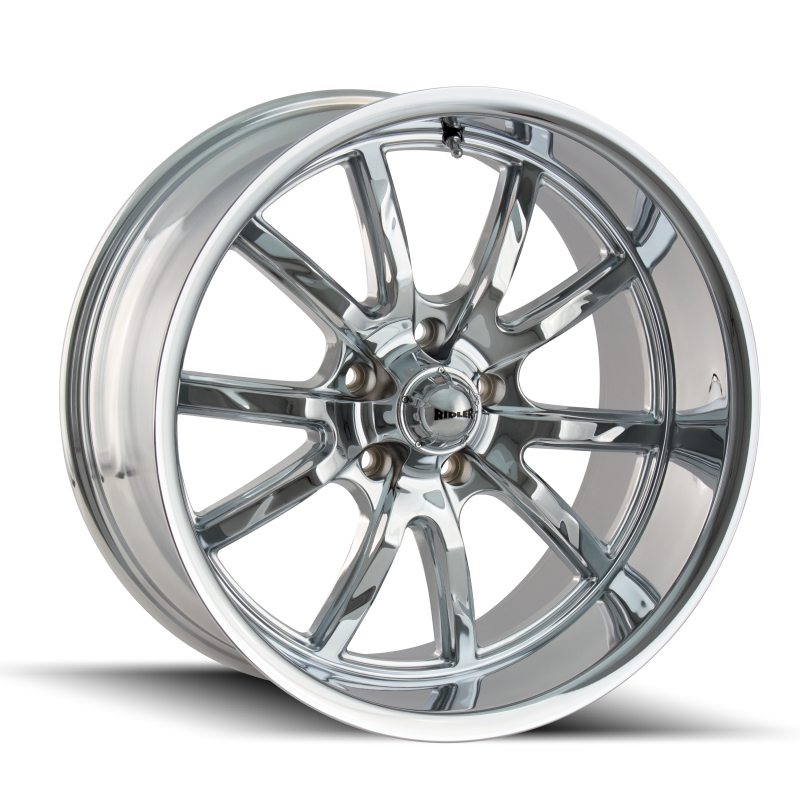 Picture of Ridler 650 18x9.5 / 5x114.3 BP / 0mm Offset / 83.82mm Hub Chrome Wheel