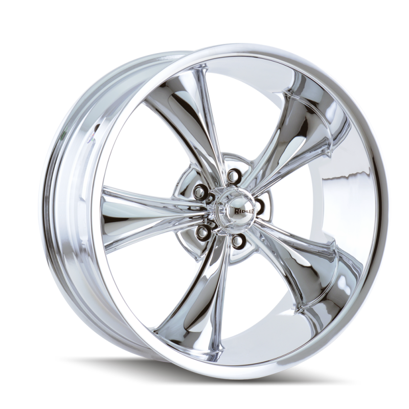 Picture of Ridler 695 22x9 / 5x127 BP / 0mm Offset / 83.82mm Hub Chrome Wheel