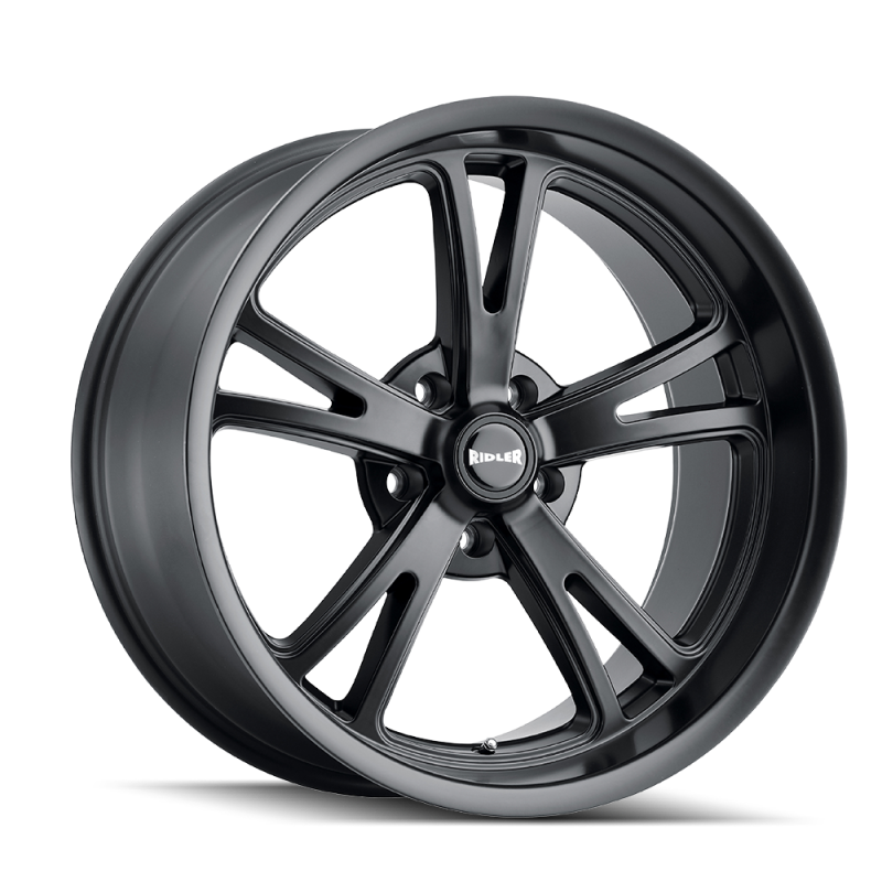 Picture of Ridler 606 20x9 / 5x115 BP / 18mm Offset / 72.62mm Hub Matte Black Wheel