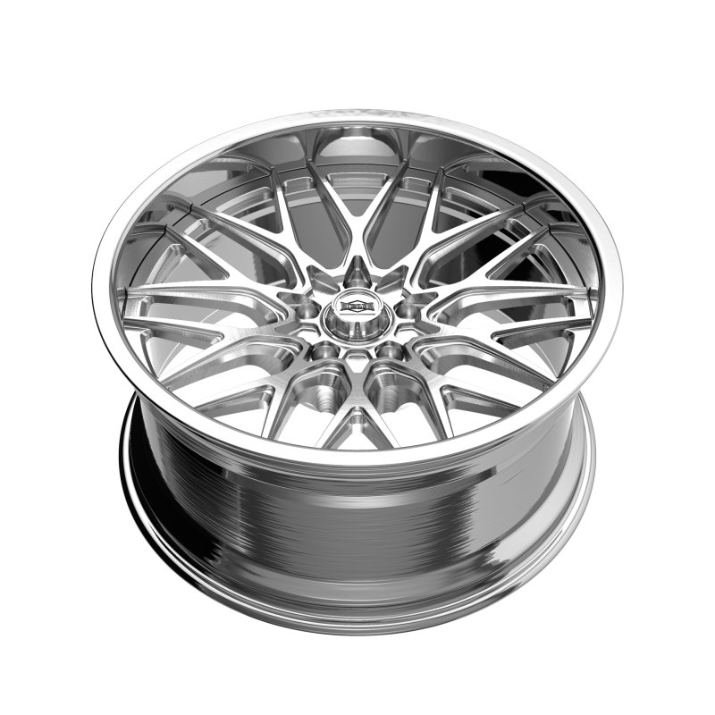 Picture of Ridler 681 22x9 / 5x120.65 BP / 0mm Offset / 83.82mm Hub Brushed w/ Polished Lip Wheel