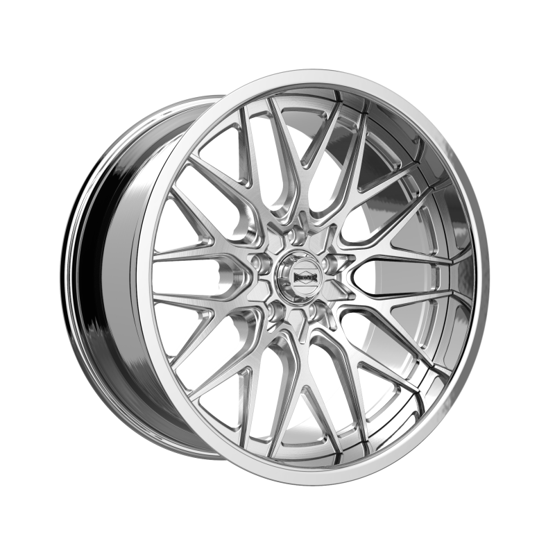 Picture of Ridler 681 22x9 / 5x120.65 BP / 0mm Offset / 83.82mm Hub Brushed w/ Polished Lip Wheel