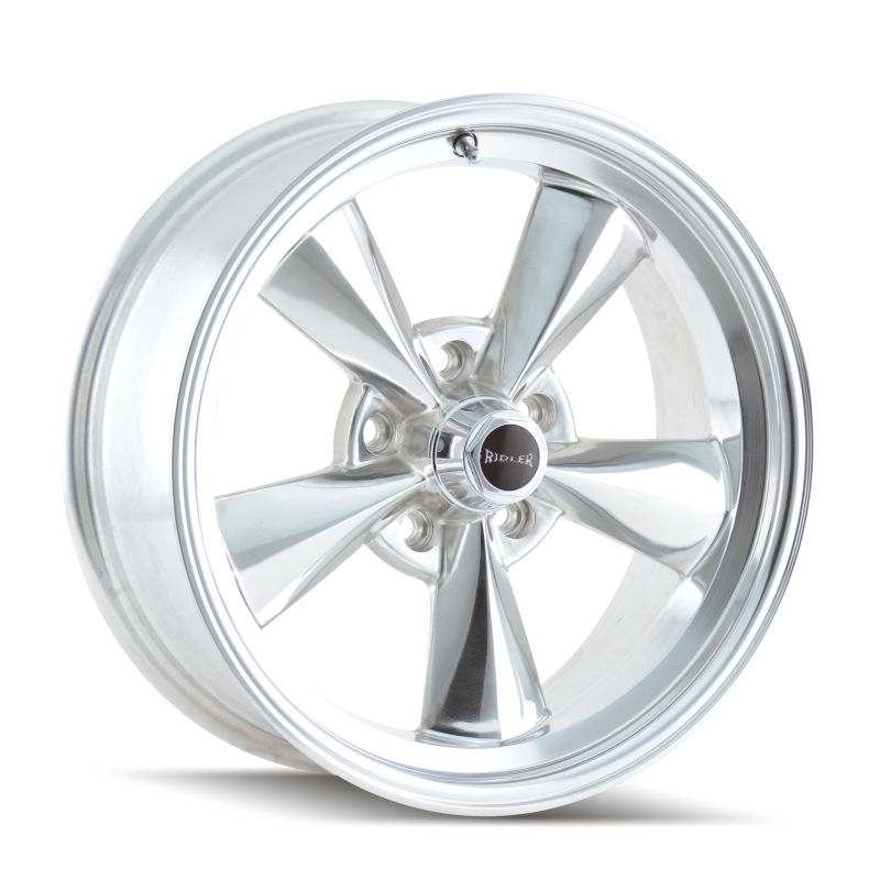 Picture of Ridler 675 15x7 / 5x114.3 BP / 0mm Offset / 83.82mm Hub Polished Wheel