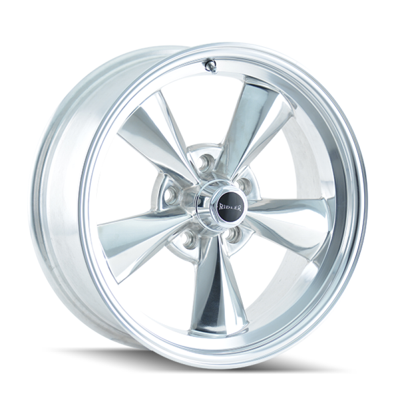 Picture of Ridler 675 15x7 / 5x114.3 BP / 0mm Offset / 83.82mm Hub Polished Wheel