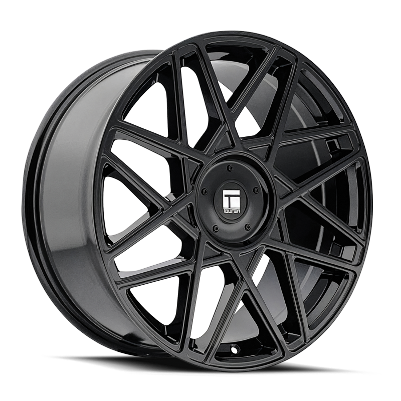 Picture of Touren 3266 TR66 20x9 / 5x112/120 BP / 35mm Offset / 74.1mm Hub Gloss Black Wheel