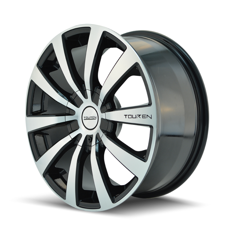 Picture of Touren 3130 TR3 18x8 / 5x112/120 BP / 40mm Offset / 72.62mm Hub Gloss Black Machined Wheel