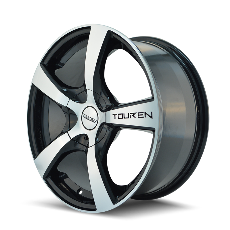 Picture of Touren 3190 TR9 16x7 / 5x110/115 BP / 42mm Offset / 72.62mm Hub Gloss Black Machined Wheel