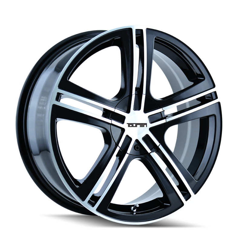 Picture of Touren 3262 TR62 17x7 / 5x100/114.3 BP / 40mm Offset / 72.62mm Hub Gloss Black Machined Wheel