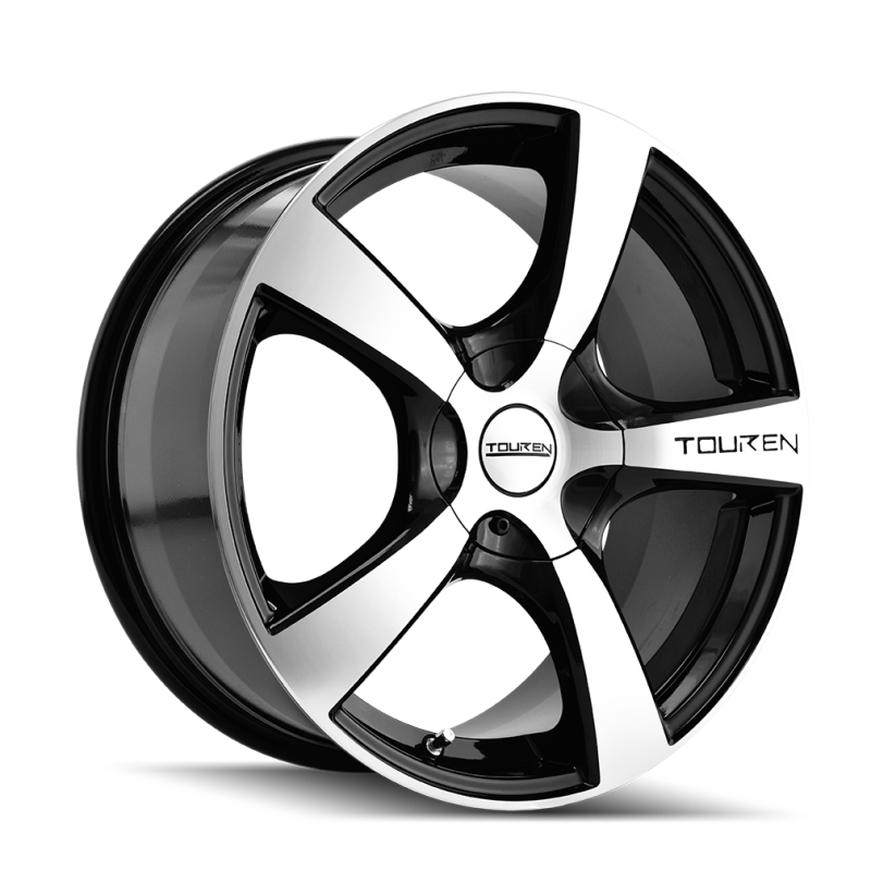 Picture of Touren 3190 TR90 16x7 / 5x105/108 BP / 42mm Offset / 72.62mm Hub Gloss Black Machined Wheel
