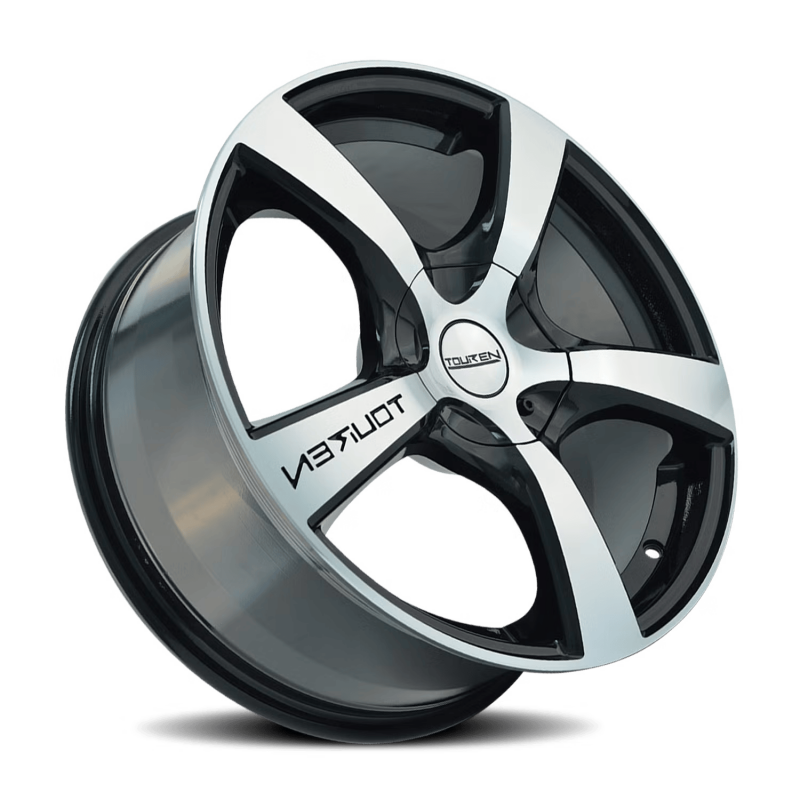 Picture of Touren 3190 TR90 16x7 / 5x105/108 BP / 42mm Offset / 72.62mm Hub Gloss Black Machined Wheel