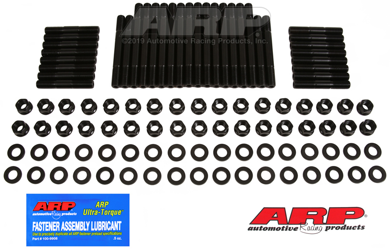 Picture of ARP SB Chevy, w/Brodix Dart Sportsman heads, hex head stud kit