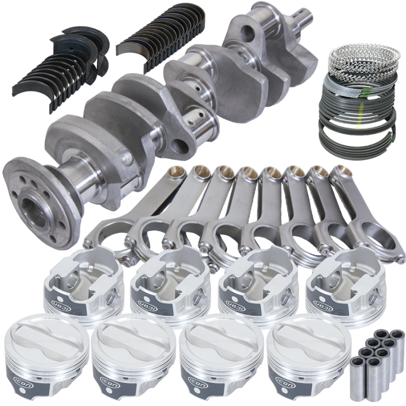 Picture of Eagle Chevy LT1 350 1Pc 3.750in Crank 6.000in H-Beam -18cc 4.000in Pistons Rotating Assembly