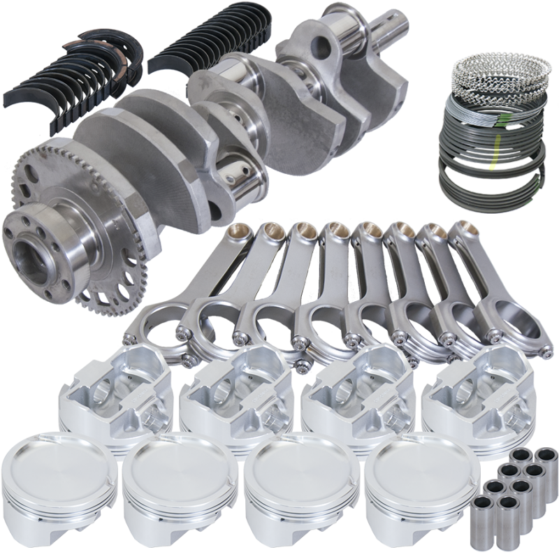 Picture of Eagle Chevy LS 4.8/5.3 4.000in Crank 58 Tth Rlctor 6.125in H-Beam 3.780in Pistons Rotating Assembly