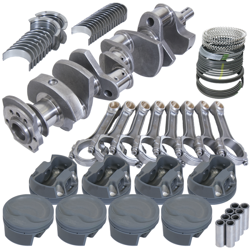Picture of Eagle Chevy LT1350 1Pc 3.750in Crank 6.000in I-Beam Rods -16cc 4.060in Pistons Rotating Assembly