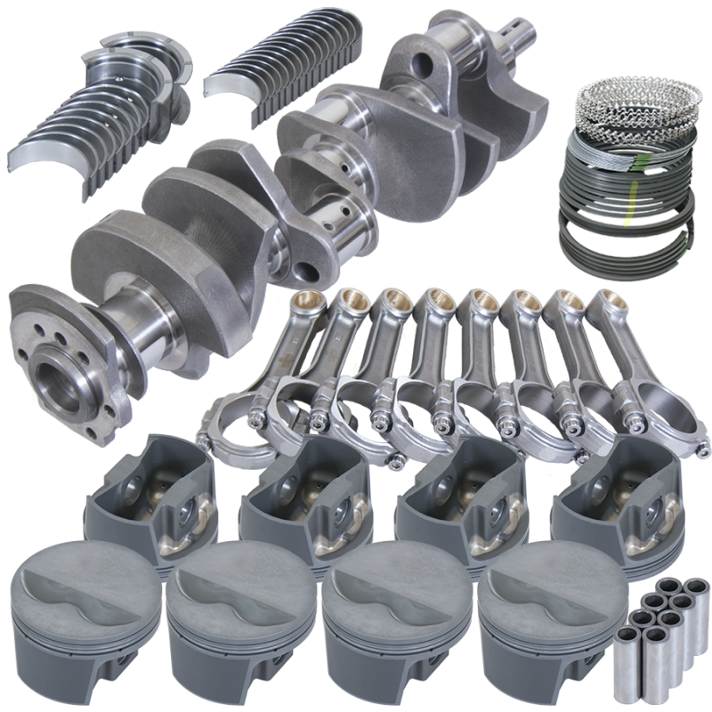 Picture of Eagle Chevy 350 3.480in Crank 6.000in I-Beam Rods -5cc Flat Top 4.060in Pistons Rotating Assembly