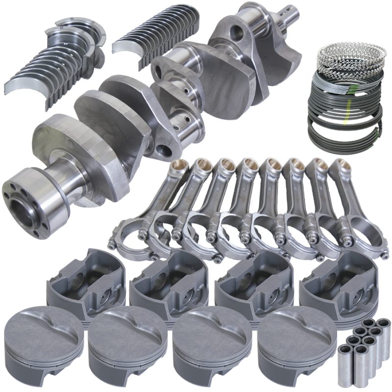 Picture of Eagle Chevy LT1350 1Pc 3.750in Crank 6.000in I-Beam Rods -5cc 4.040in Pistons Rotating Assembly
