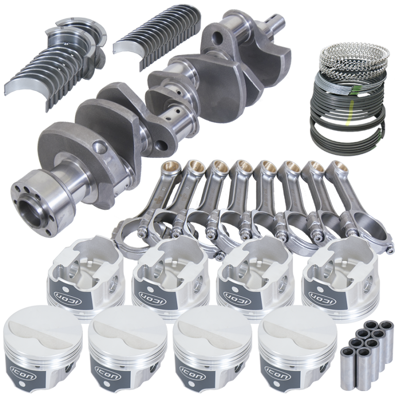 Picture of Eagle Chevy LT1350 1Pc 3.480in Crank 5.700in I-Beam Rods -3.7cc 4.000in Pistons Rotating Assembly