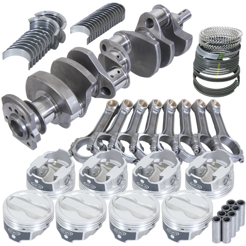 Picture of Eagle Chevy LT1350 1Pc 3.750in Crank 6.000in I-Beam Rods -18cc 4.040in Pistons Rotating Assembly