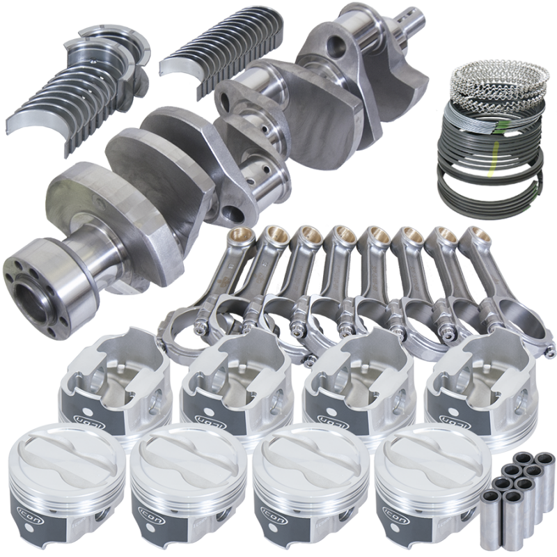 Picture of Eagle Chevy LT1350 1Pc 3.750in Crank 5.700in I-Beam Rods -18cc 4.040in Pistons Rotating Assembly