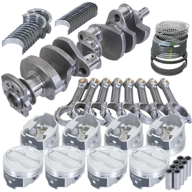 Picture of Eagle Chevy LT1350 1Pc 3.750in Crank 5.700in I-Beam Rods -18cc 4.040in Pistons Rotating Assembly