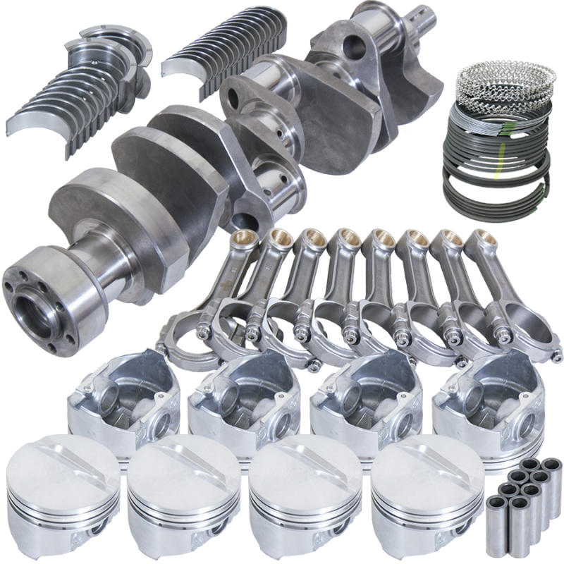 Picture of Eagle Chevy LT1350 1Pc 3.750in Crank 5.700in I-Beam Rods -7cc 4.040in Pistons Rotating Assembly
