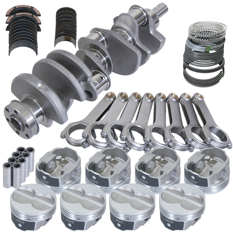 Picture of Eagle Ford 351W SVO 4.000in Crank 2.750in Mains 6.200in H-Beam 4.000in Pistons Rotating Assembly
