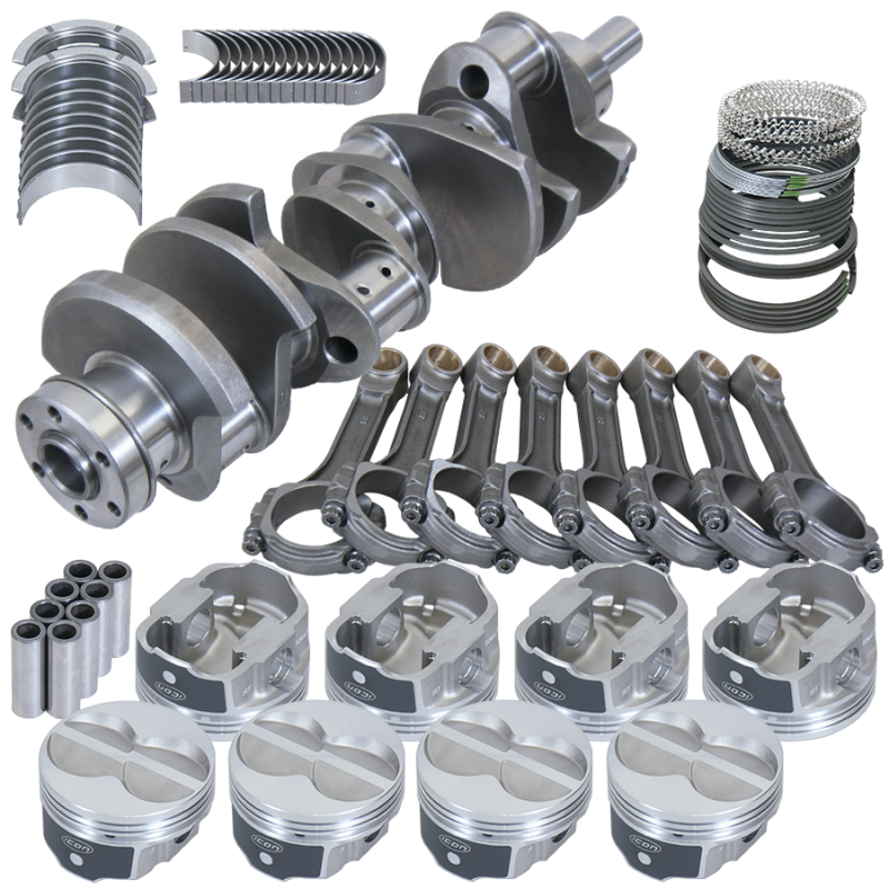 Picture of Eagle Ford 351W 4.000in Crank 6.200in I-Beam Rods -11cc Flat Top 4.040in Pistons Rotating Assembly
