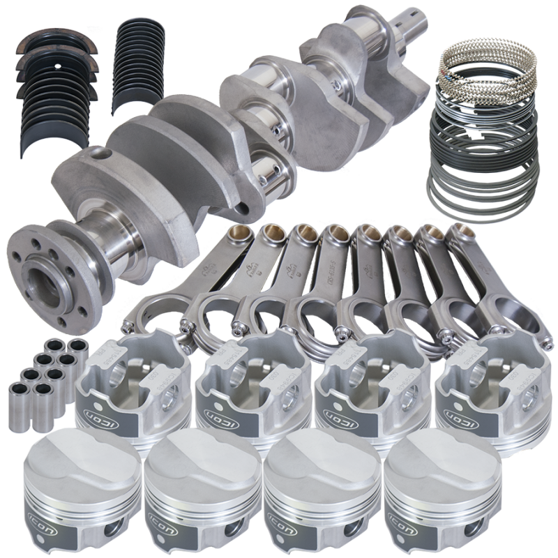 Picture of Eagle Chevy 396/402 3.766in Crank 6.135in H-Beam 17cc Dome 4.185in Pistons Rotating Assembly