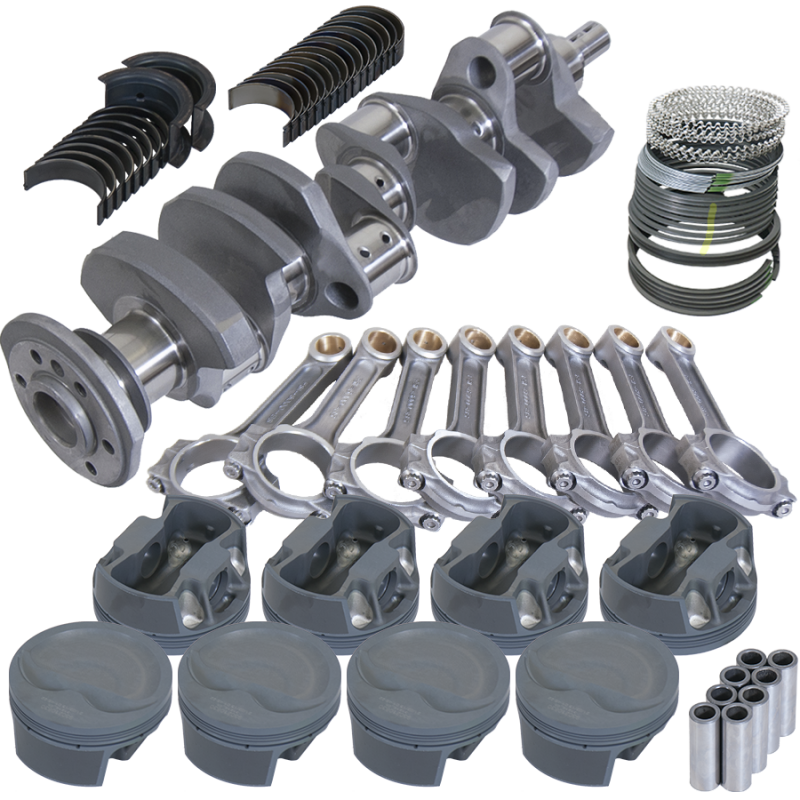 Picture of Eagle Chevy 350 3.750in Crank 6.000in I-Beam Rods -16cc 4.060in Pistons Rotating Assembly
