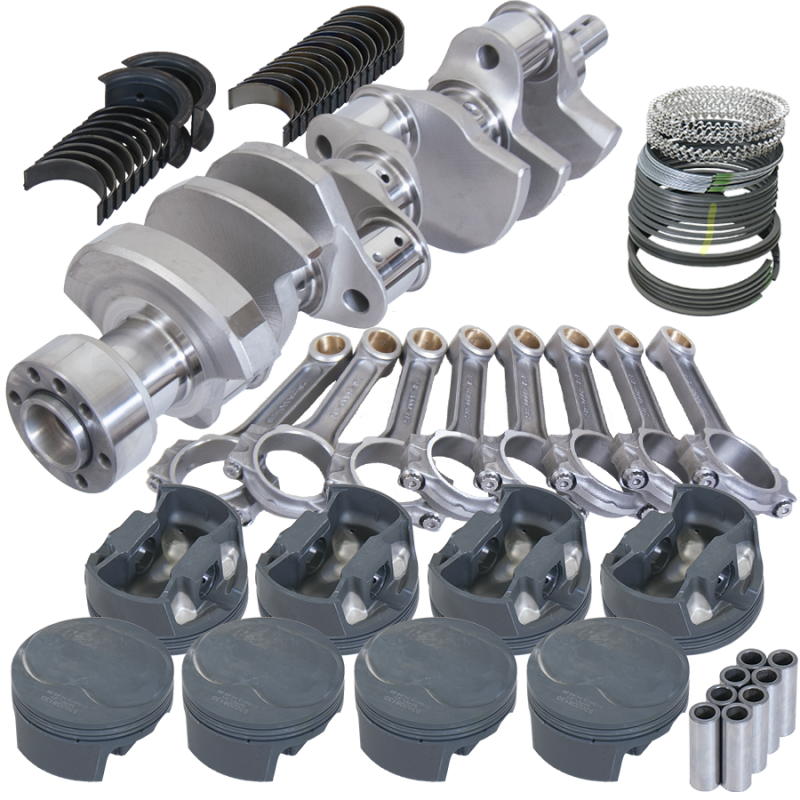 Picture of Eagle Chevy LT1 350 1Pc 3.750in Crank 6.000in I-Beam Rod 11cc Dome 4.040in Pistons Rotating Assembly