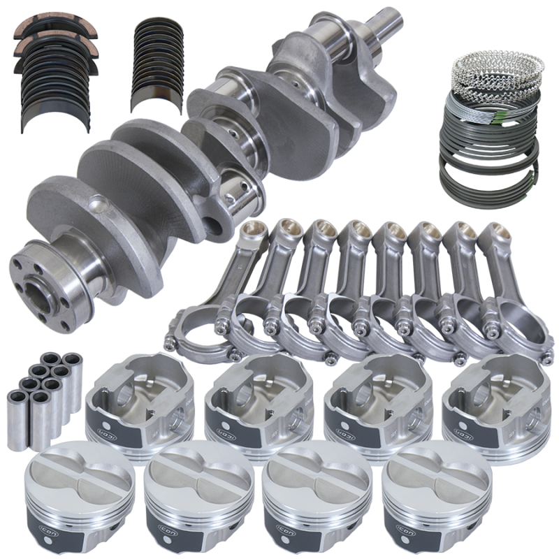 Picture of Eagle Ford 351W 4.000in Crank 2.750in Journal 6.200in I-Beam Rods 4.060in Pistons Rotating Assembly