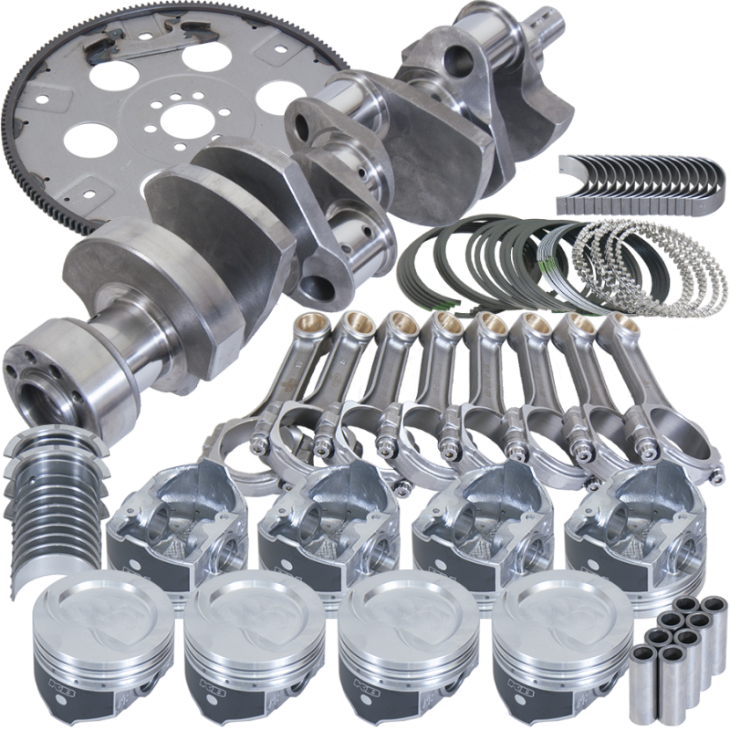 Picture of Eagle Chevy LT1350 1Pc 3.750in Crank 5.700in I-Beam Rods 4.030in Pistons 168 Tooth FP Bal Assembly