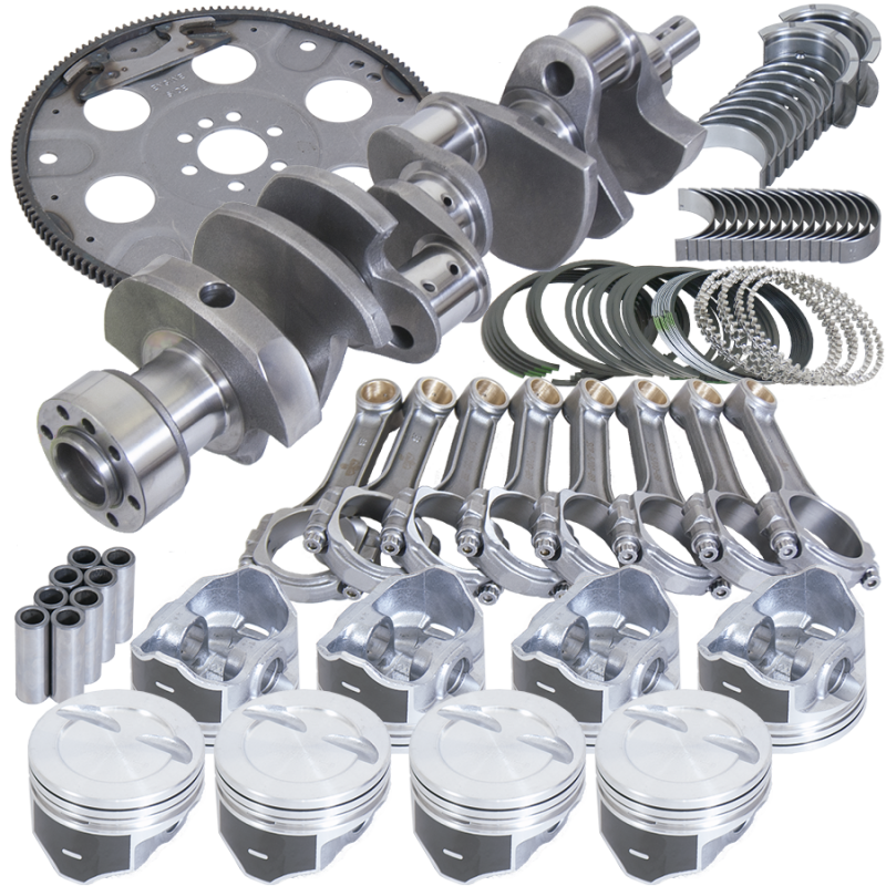 Picture of Eagle Chevy LT1350 1Pc 3.750in Crank 5.700in I-Beam 4.060in Pistons 153 Tooth FP Balanced Assembly