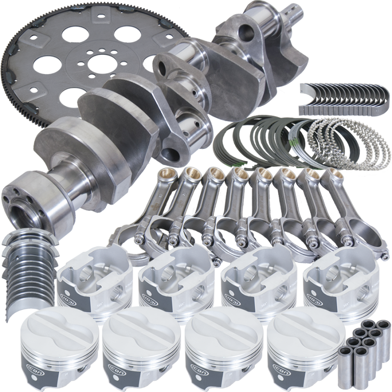 Picture of Eagle Chevy 350 1Pc 3.750in Crank 5.700in I-Beam Rods -10cc 4.060in Pistons Balanced Assembly