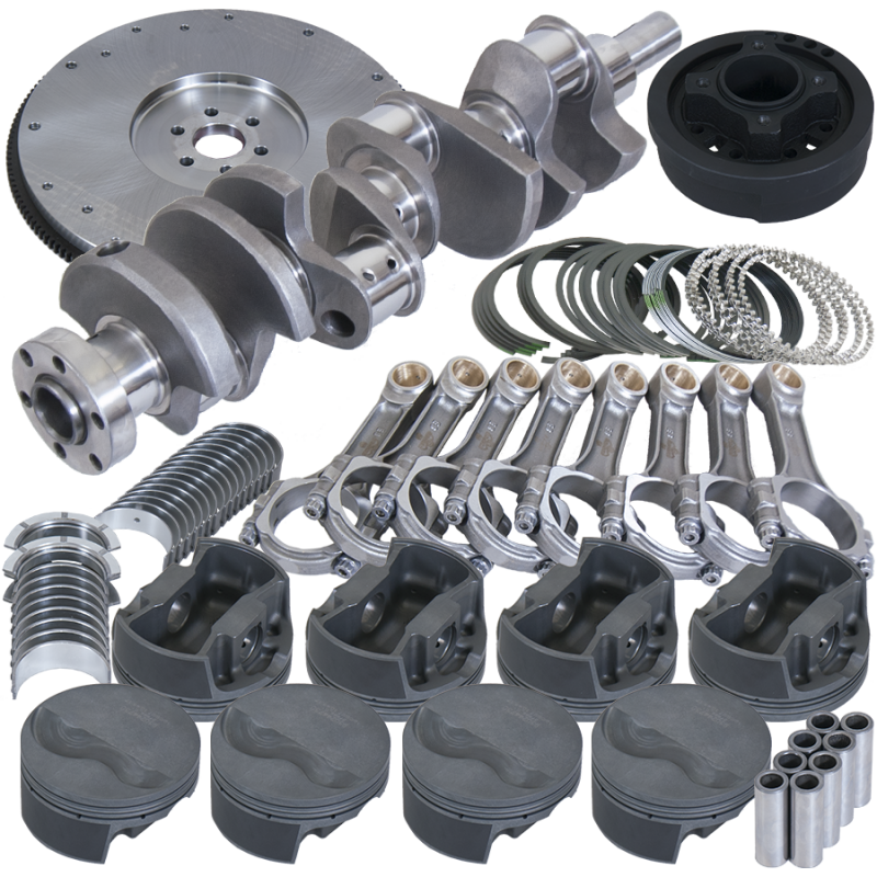 Picture of Eagle Ford 302 3.400in Crank 5.400in I-Beam Rods 4.000in Pistons 164 Tooth FW Balanced Assembly