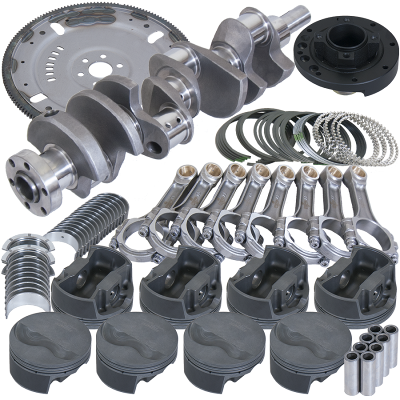Picture of Eagle Ford 302 3.400in Crank 5.400in I-Beam Rods 4.000in Pistons 164 Tooth FP Balanced Assembly