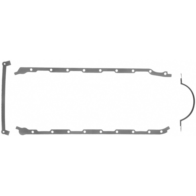 Picture of Fel-Pro 1893 Engine Oil Pan Gasket Set Rubber-coated fiber w/steel core