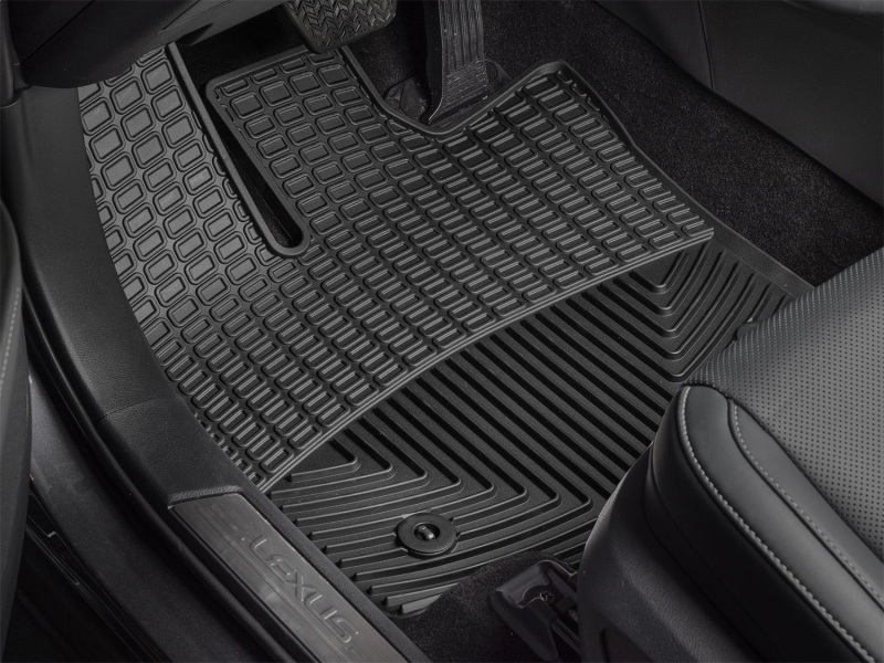 Picture of WeatherTech WT Rubber Mats-Front-Blk Floor Mats - W696