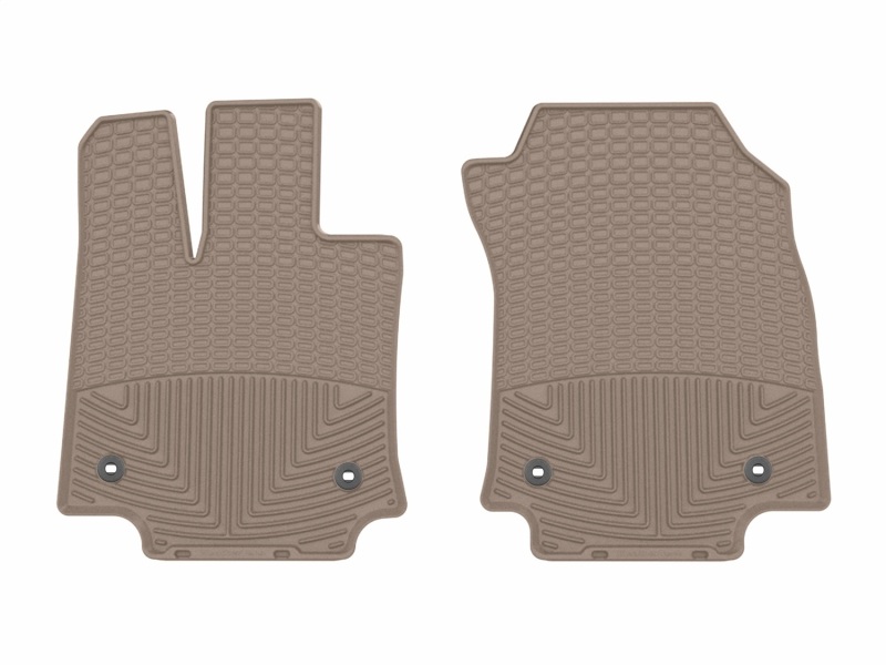 Picture of WeatherTech WT Rubber Mats-Front-Tan Floor Mats - W696TN