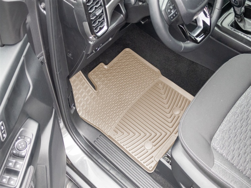Picture of WeatherTech WT Rubber Mats-Front-Tan Floor Mats - W697TN