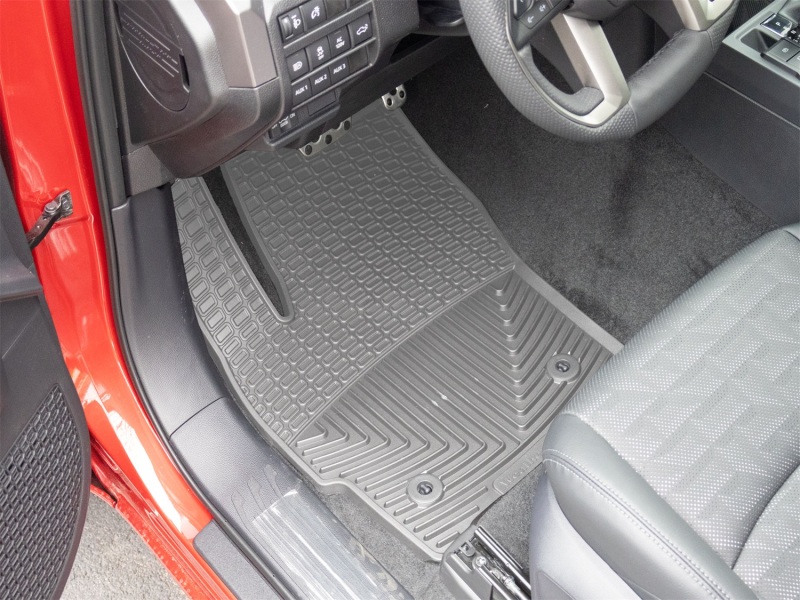 Picture of WeatherTech WT Rubber Mats-Front-Grey Floor Mats - W698GR