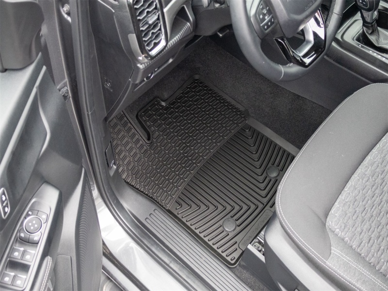 Picture of WeatherTech WT Rubber Mats-Front-Blk Floor Mats - W697
