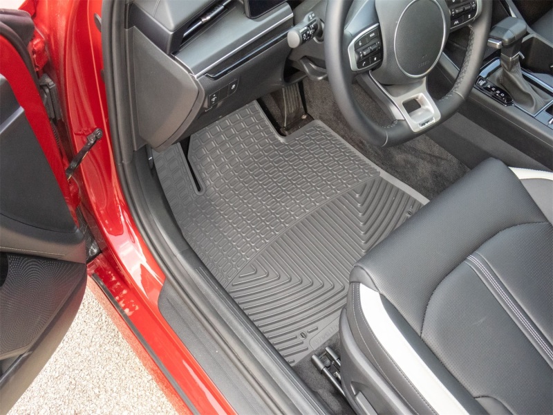 Picture of WeatherTech WT Rubber Mats-Front-Grey Floor Mats - W706GR